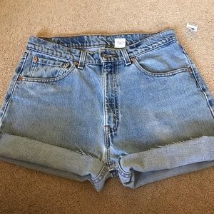 505 Levi Strauss Jean shorts!